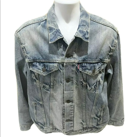 Blue Denim Trucker Jean Jacket 